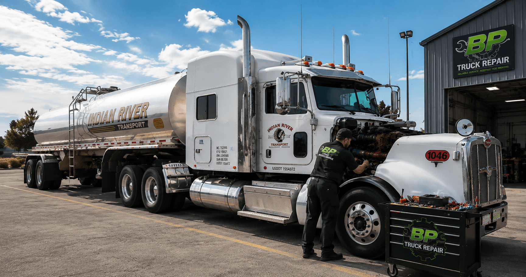BP Truck Repair gallery showcase